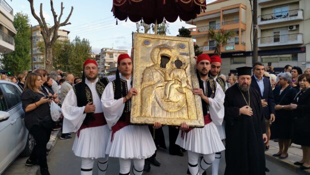 Υποδοχή Ιερής Εικόνας Παναγίας Εικοσιφοίνισσας